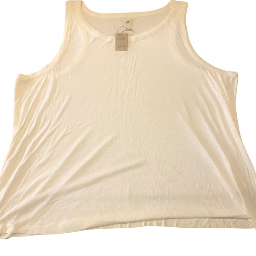 💜Women's 97% Cotton Tencel Modal Ribbed Tank Top – Ultra Soft & Stretchy Plus